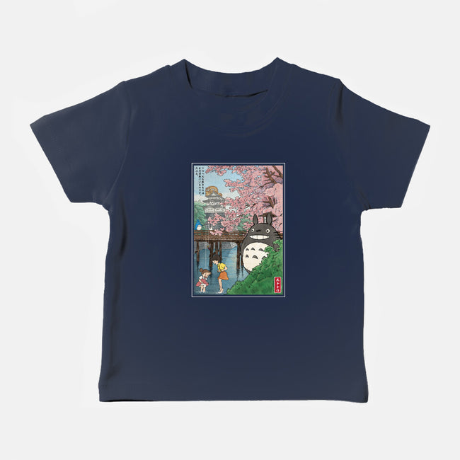Castles And Cherry Blossoms-Baby-Basic-Tee-DrMonekers