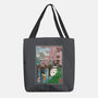 Castles And Cherry Blossoms-None-Basic Tote-Bag-DrMonekers