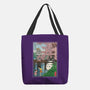 Castles And Cherry Blossoms-None-Basic Tote-Bag-DrMonekers