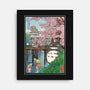 Castles And Cherry Blossoms-None-Stretched-Canvas-DrMonekers