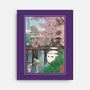 Castles And Cherry Blossoms-None-Stretched-Canvas-DrMonekers