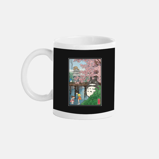 Castles And Cherry Blossoms-None-Mug-Drinkware-DrMonekers