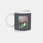 Castles And Cherry Blossoms-None-Mug-Drinkware-DrMonekers