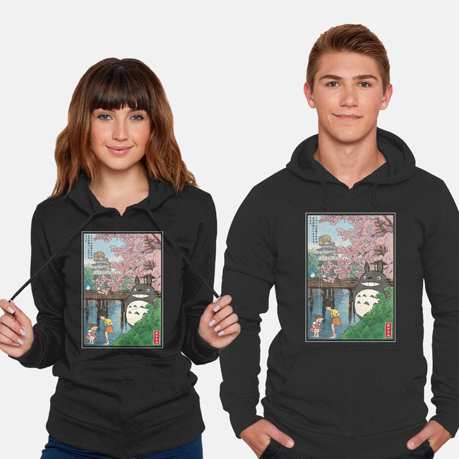 Castles And Cherry Blossoms-Unisex-Pullover-Sweatshirt-DrMonekers