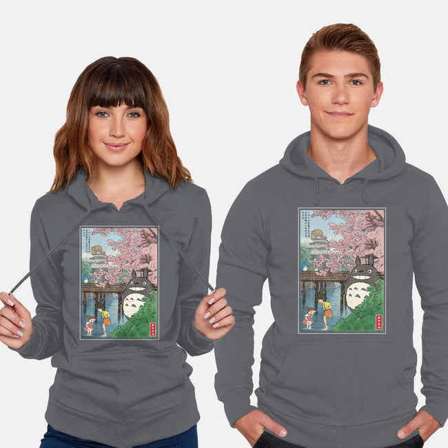 Castles And Cherry Blossoms-Unisex-Pullover-Sweatshirt-DrMonekers