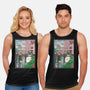 Castles And Cherry Blossoms-Unisex-Basic-Tank-DrMonekers