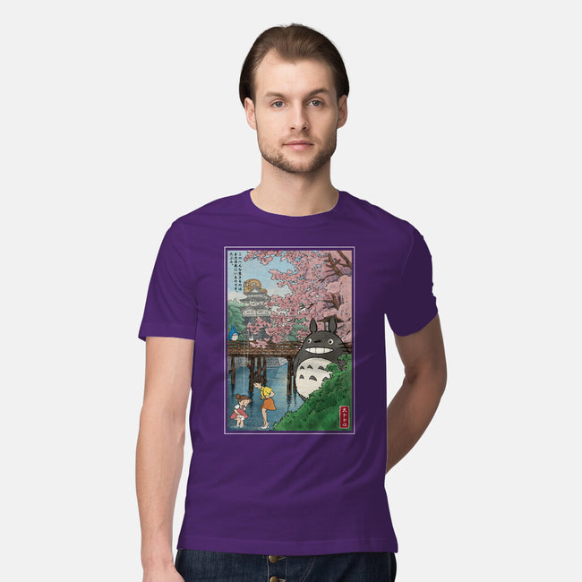 Castles And Cherry Blossoms-Mens-Premium-Tee-DrMonekers
