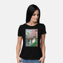 Castles And Cherry Blossoms-Womens-Basic-Tee-DrMonekers