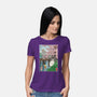 Castles And Cherry Blossoms-Womens-Basic-Tee-DrMonekers