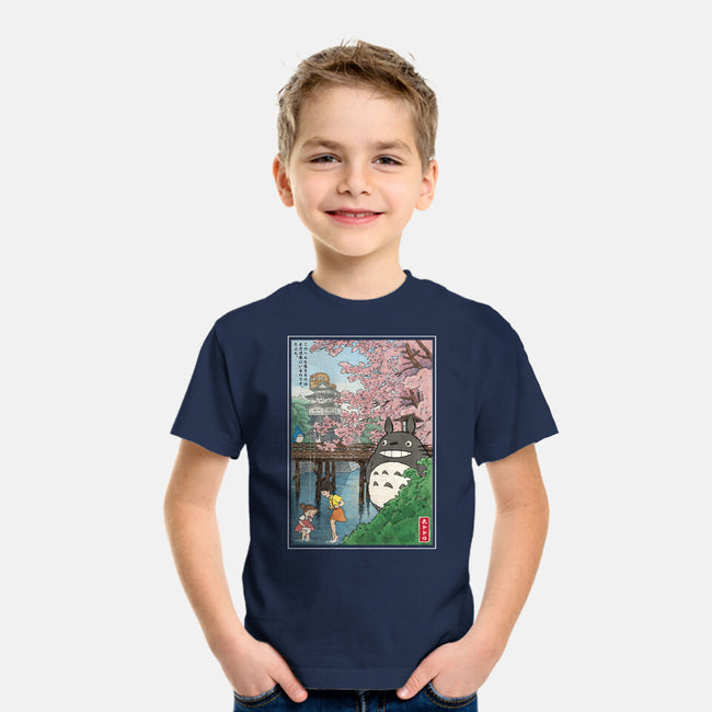 Castles And Cherry Blossoms-Youth-Basic-Tee-DrMonekers