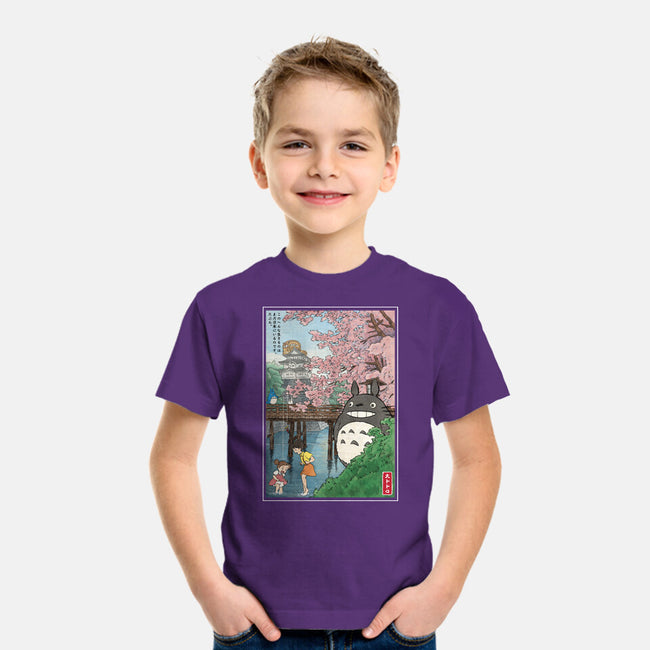 Castles And Cherry Blossoms-Youth-Basic-Tee-DrMonekers