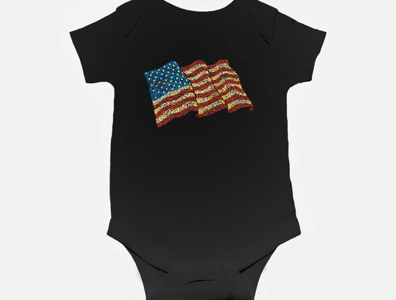 American Flag Freedom Impressionist