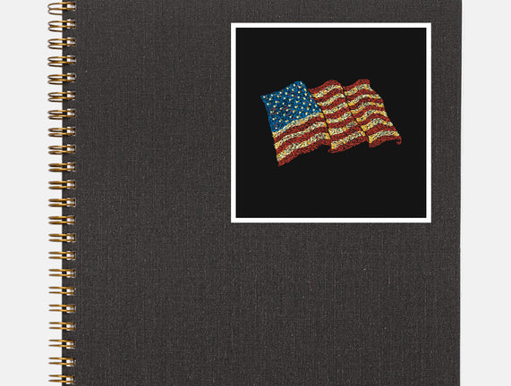 American Flag Freedom Impressionist