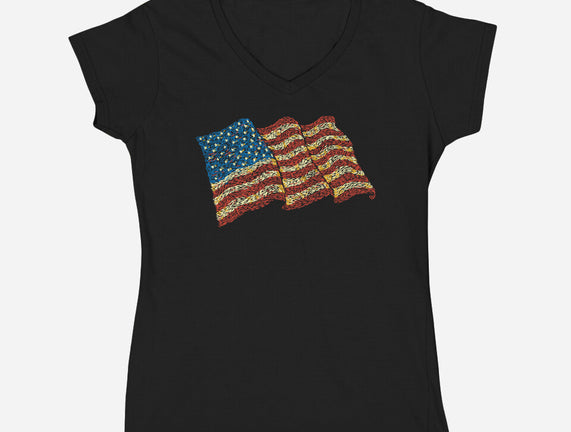 American Flag Freedom Impressionist