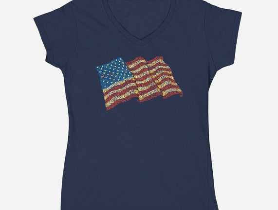 American Flag Freedom Impressionist