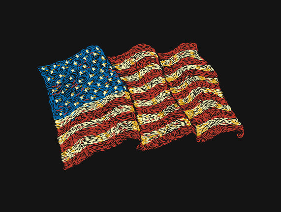 American Flag Freedom Impressionist
