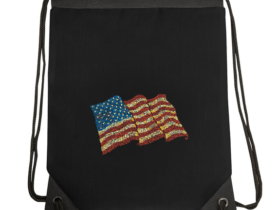 American Flag Freedom Impressionist