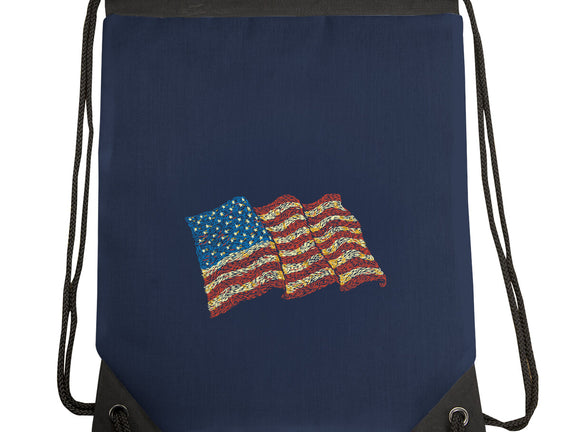 American Flag Freedom Impressionist