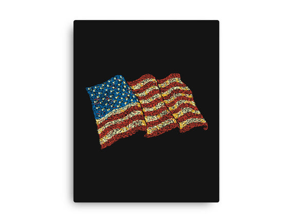 American Flag Freedom Impressionist