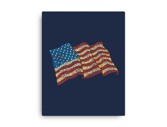 American Flag Freedom Impressionist