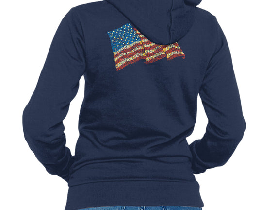 American Flag Freedom Impressionist