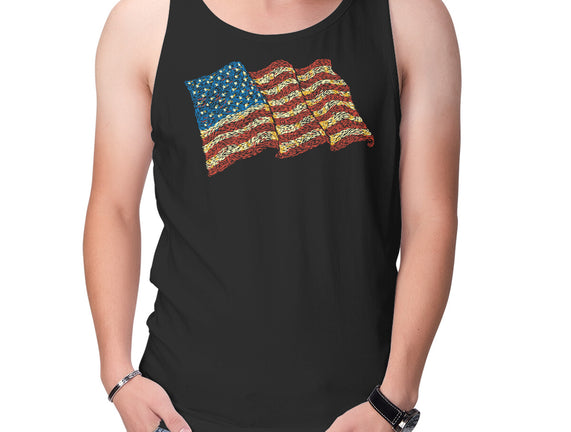 American Flag Freedom Impressionist