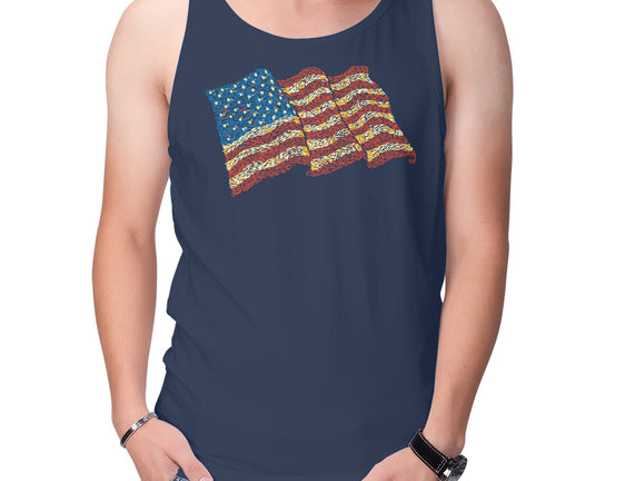 American Flag Freedom Impressionist