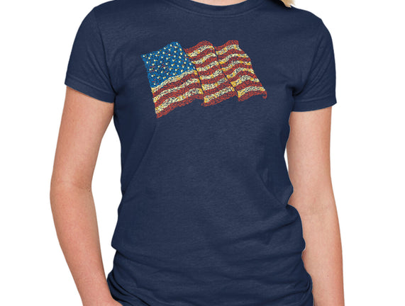 American Flag Freedom Impressionist