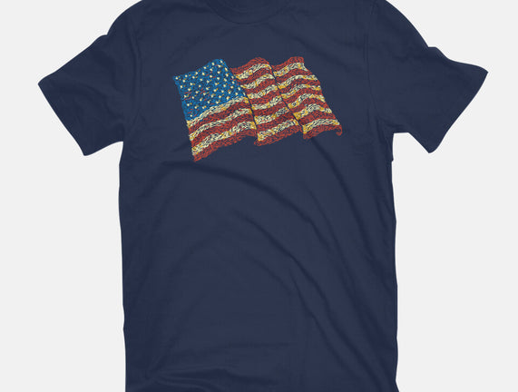 American Flag Freedom Impressionist