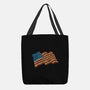 American Flag Freedom Impressionist-None-Basic Tote-Bag-tobefonseca