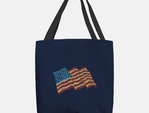 American Flag Freedom Impressionist