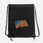 American Flag Freedom Impressionist-None-Drawstring-Bag-tobefonseca