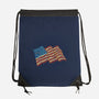 American Flag Freedom Impressionist-None-Drawstring-Bag-tobefonseca