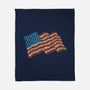 American Flag Freedom Impressionist-None-Fleece-Blanket-tobefonseca