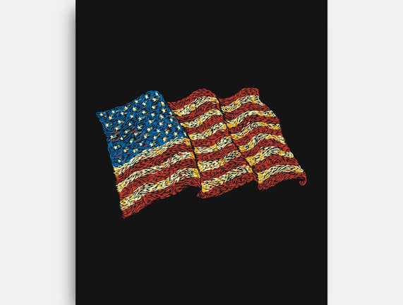 American Flag Freedom Impressionist