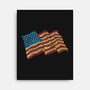 American Flag Freedom Impressionist-None-Stretched-Canvas-tobefonseca