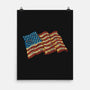 American Flag Freedom Impressionist-None-Matte-Poster-tobefonseca