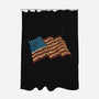American Flag Freedom Impressionist-None-Polyester-Shower Curtain-tobefonseca