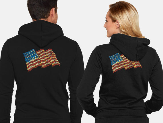 American Flag Freedom Impressionist