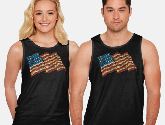 American Flag Freedom Impressionist