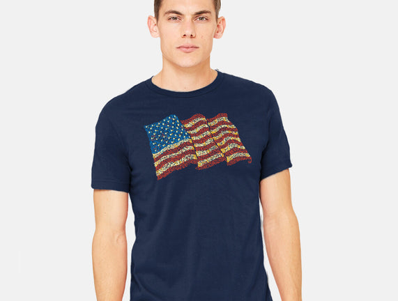 American Flag Freedom Impressionist