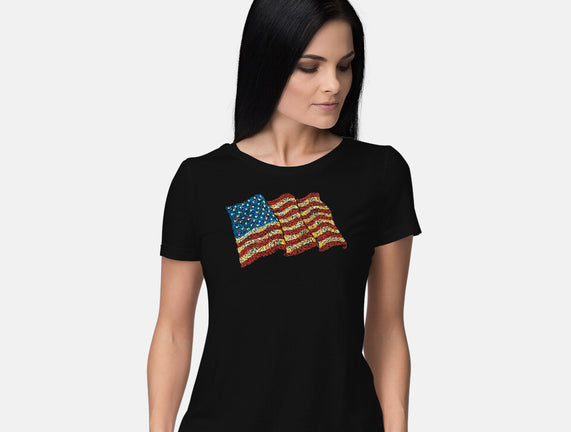American Flag Freedom Impressionist