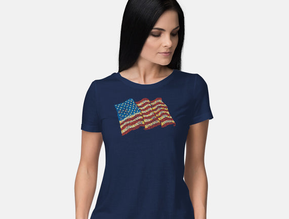 American Flag Freedom Impressionist