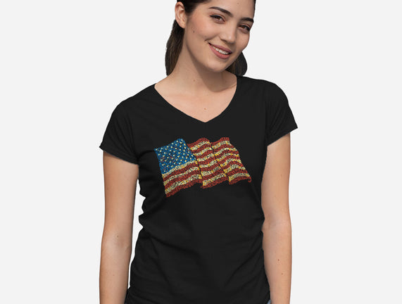 American Flag Freedom Impressionist