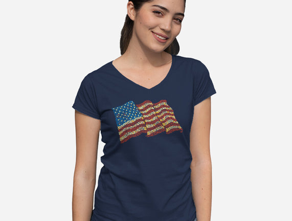 American Flag Freedom Impressionist