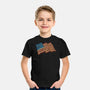 American Flag Freedom Impressionist-Youth-Basic-Tee-tobefonseca