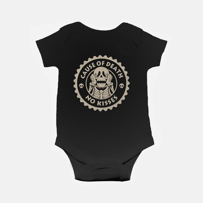 Skeleton Cause Of Death-Baby-Basic-Onesie-tobefonseca