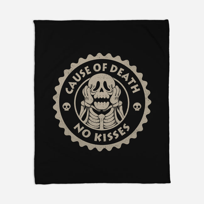 Skeleton Cause Of Death-None-Fleece-Blanket-tobefonseca