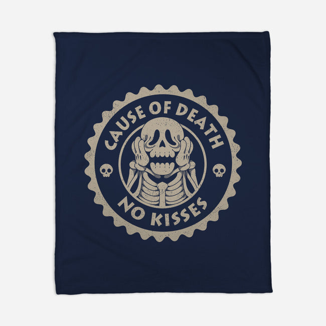 Skeleton Cause Of Death-None-Fleece-Blanket-tobefonseca