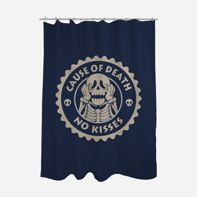 Skeleton Cause Of Death-None-Polyester-Shower Curtain-tobefonseca